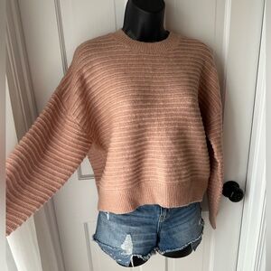 Light Pink Forever 21 Sweater- Size Small